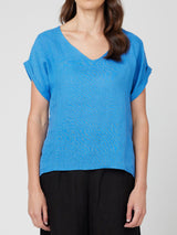 TALIA LINEN TOP