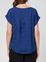 TALIA LINEN TOP