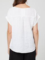 TALIA LINEN TOP