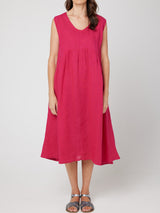SAVITA LINEN DRESS