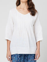 SALLY LINEN TOP