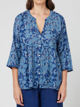 BUTTON THROUGH BLOUSE