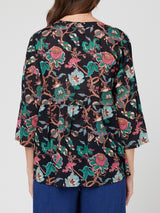 BUTTON THROUGH BLOUSE