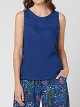 TALLIE LINEN TANK