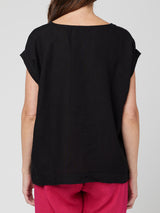 VICKY LINEN TOP