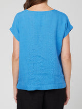 VICKY LINEN TOP