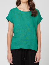 VICKY LINEN TOP