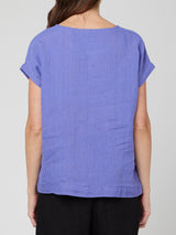 VICKY LINEN TOP