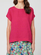 VICKY LINEN TOP
