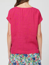 VICKY LINEN TOP