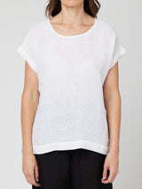 VICKY LINEN TOP