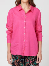 BOYFRIEND LINEN SHIRT