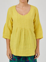 SALLY LINEN TOP