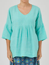 SALLY LINEN TOP