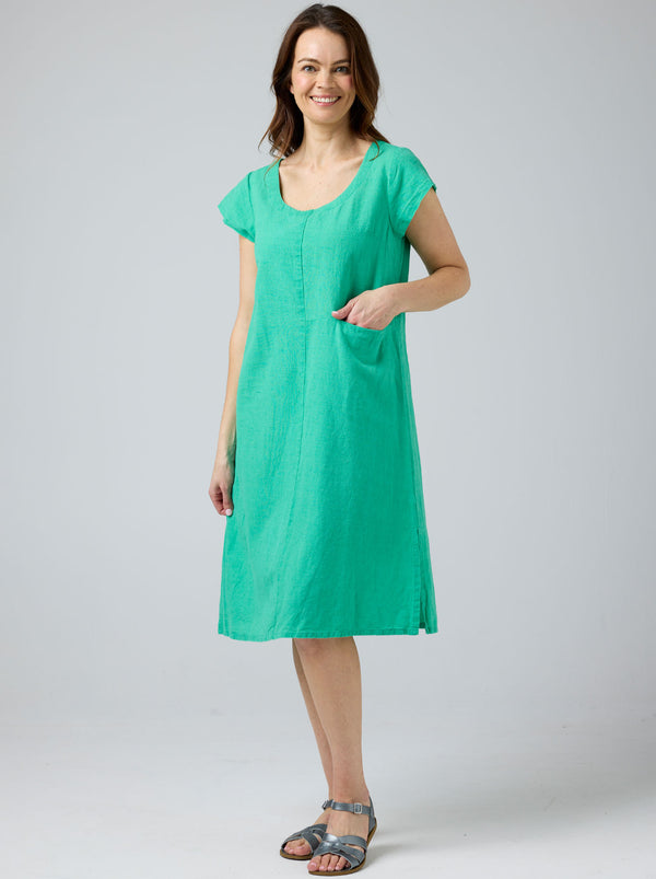 ELENA LINEN DRESS