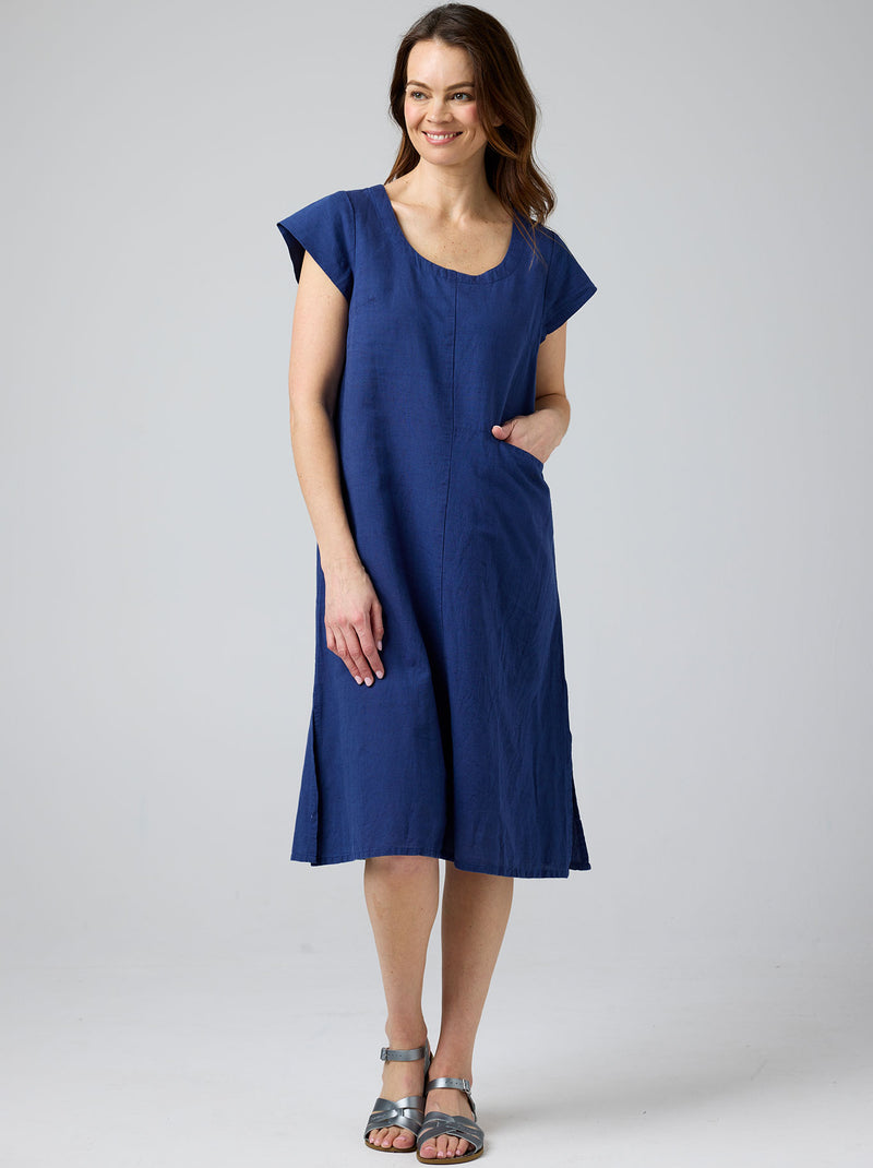 ELENA LINEN DRESS