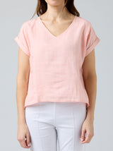 TALIA LINEN TOP