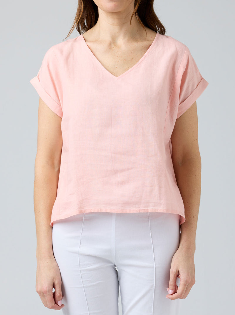 TALIA LINEN TOP