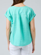 TALIA LINEN TOP