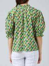 TIE NECK BLOUSE
