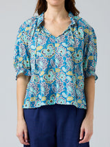 TIE NECK BLOUSE