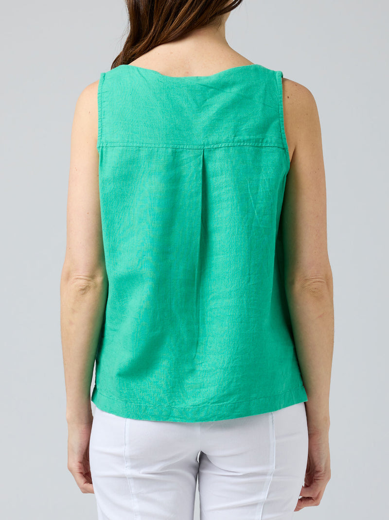 TALLIE LINEN TANK