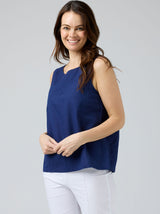 TALLIE LINEN TANK