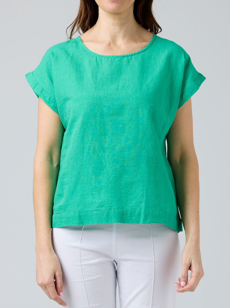 VICKY LINEN TOP