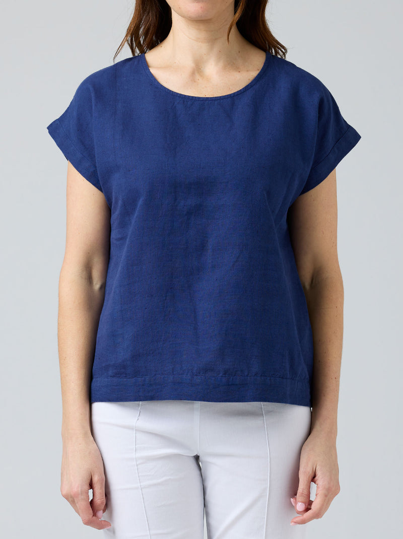 VICKY LINEN TOP