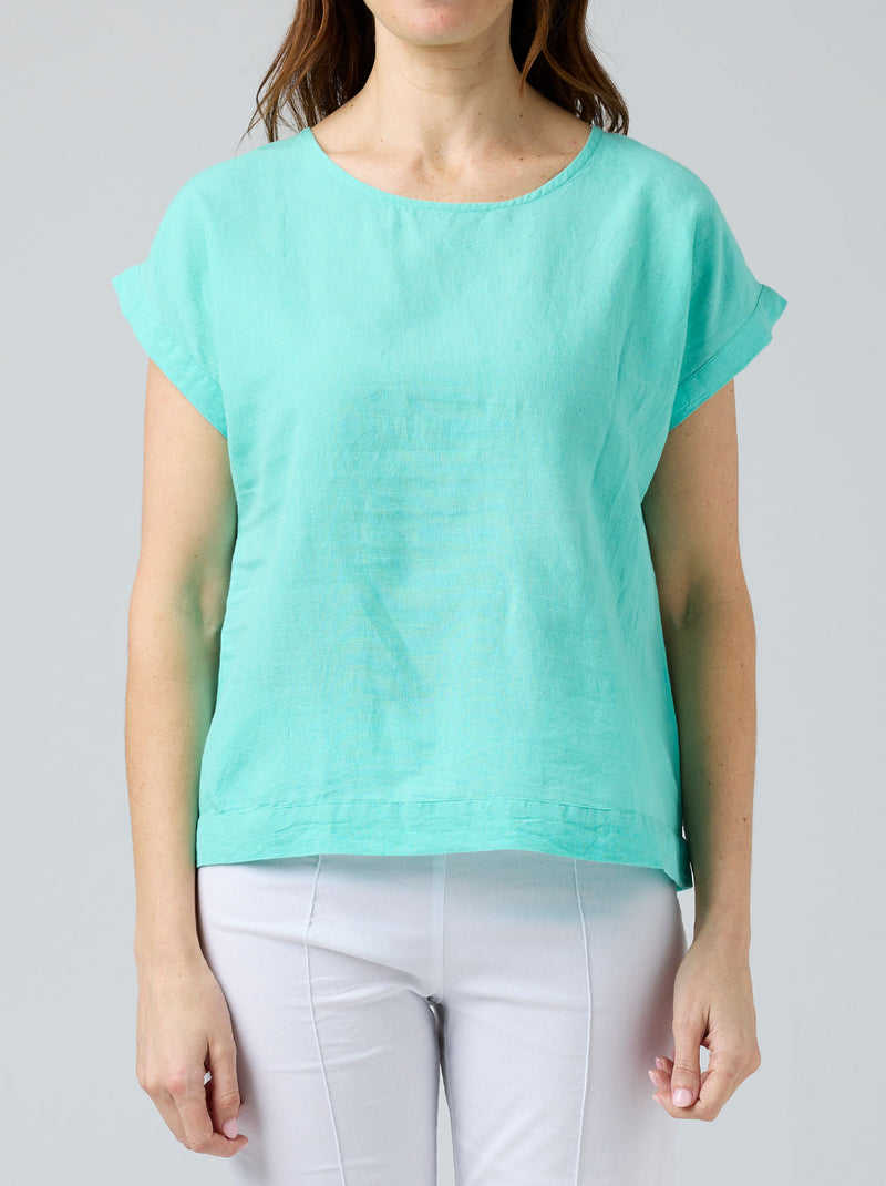 VICKY LINEN TOP