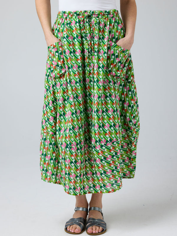 POCKET PANEL SKIRT