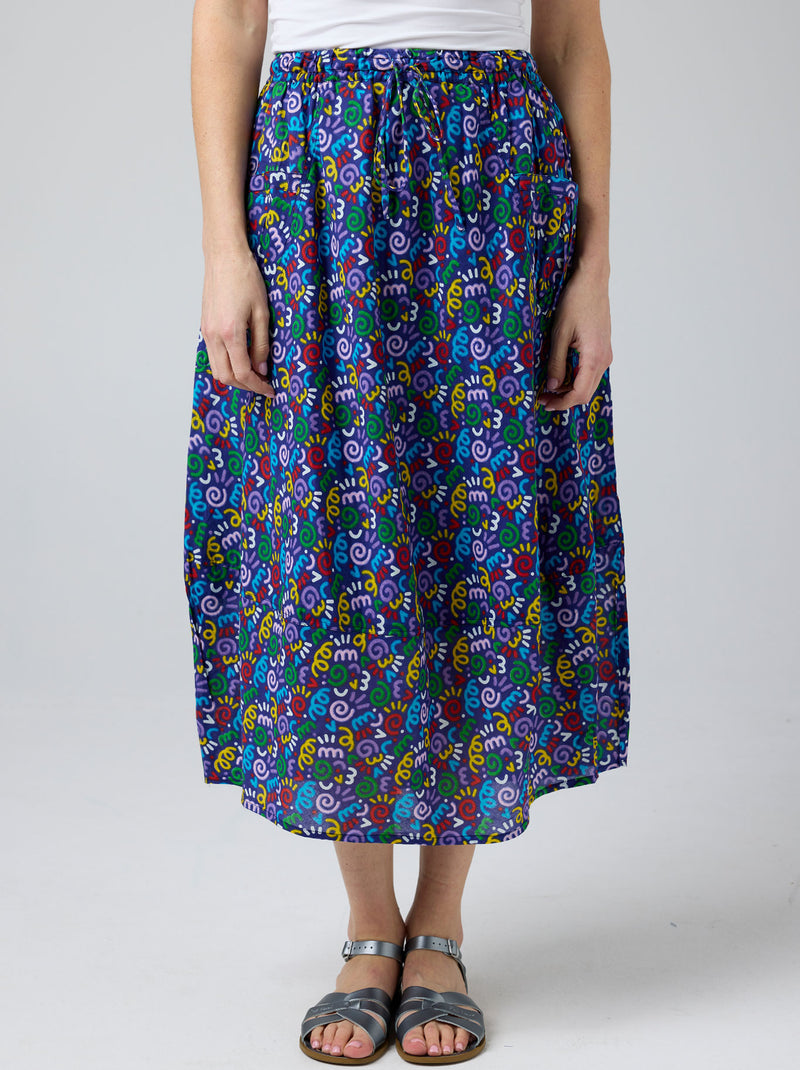 POCKET PANEL SKIRT
