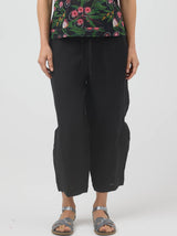 BARREL LINEN PANT