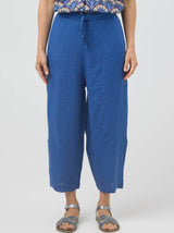 BARREL LINEN PANT
