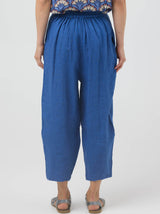 BARREL LINEN PANT