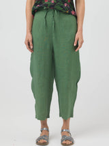 BARREL LINEN PANT
