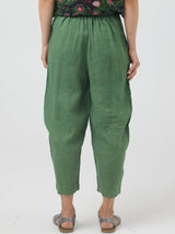 BARREL LINEN PANT