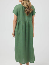 LUNA LINEN DRESS