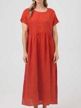 LUNA LINEN DRESS