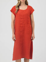 ELENA LINEN DRESS
