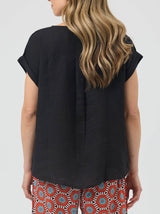 TALIA LINEN TOP