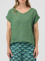 TALIA LINEN TOP