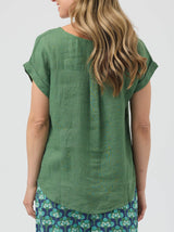 TALIA LINEN TOP