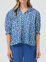 TIE NECK BLOUSE