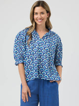 TIE NECK BLOUSE