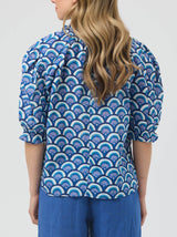 TIE NECK BLOUSE