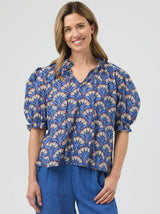 TIE NECK BLOUSE