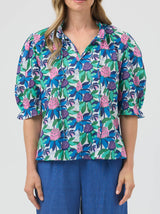 TIE NECK BLOUSE