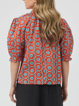 TIE NECK BLOUSE