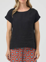 VICKY LINEN TOP